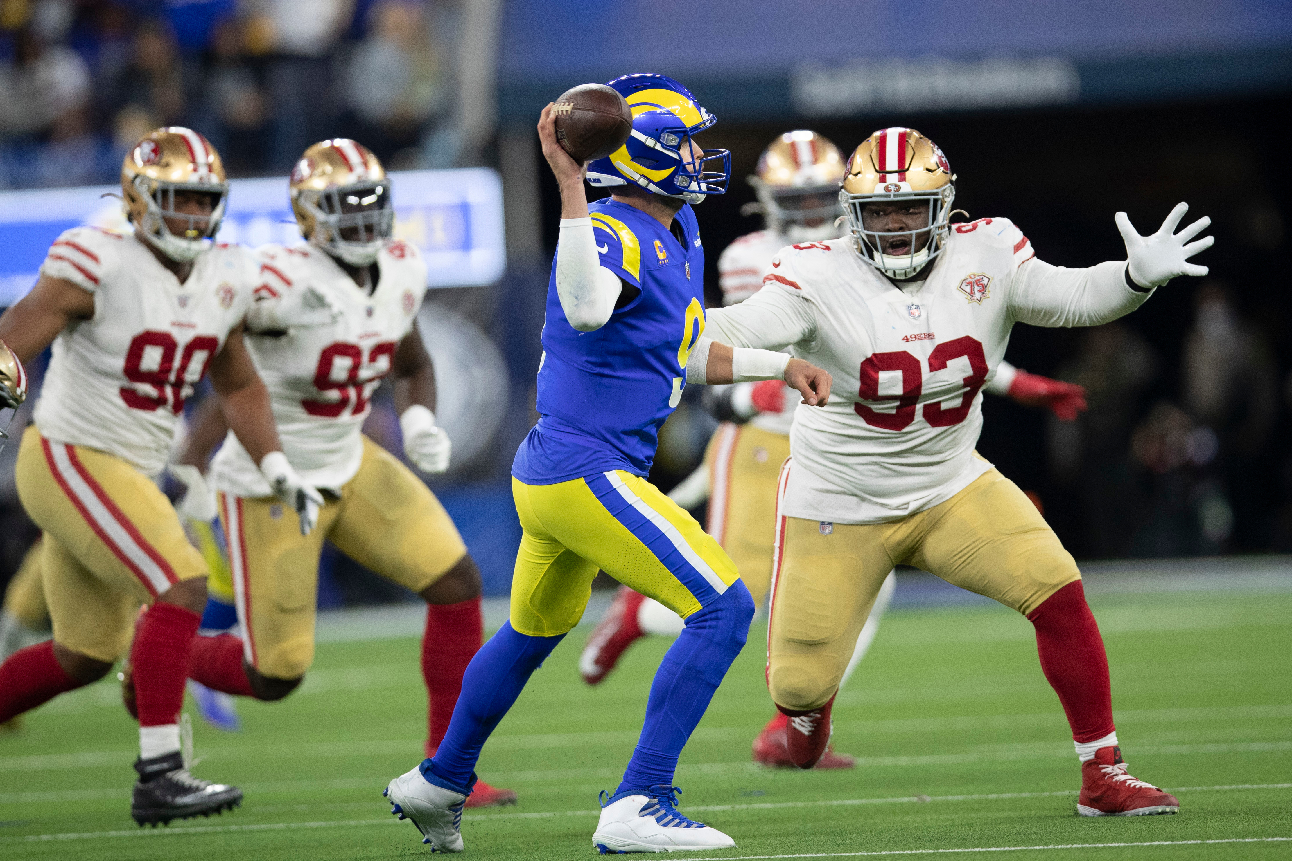 Matthew Stafford in Action