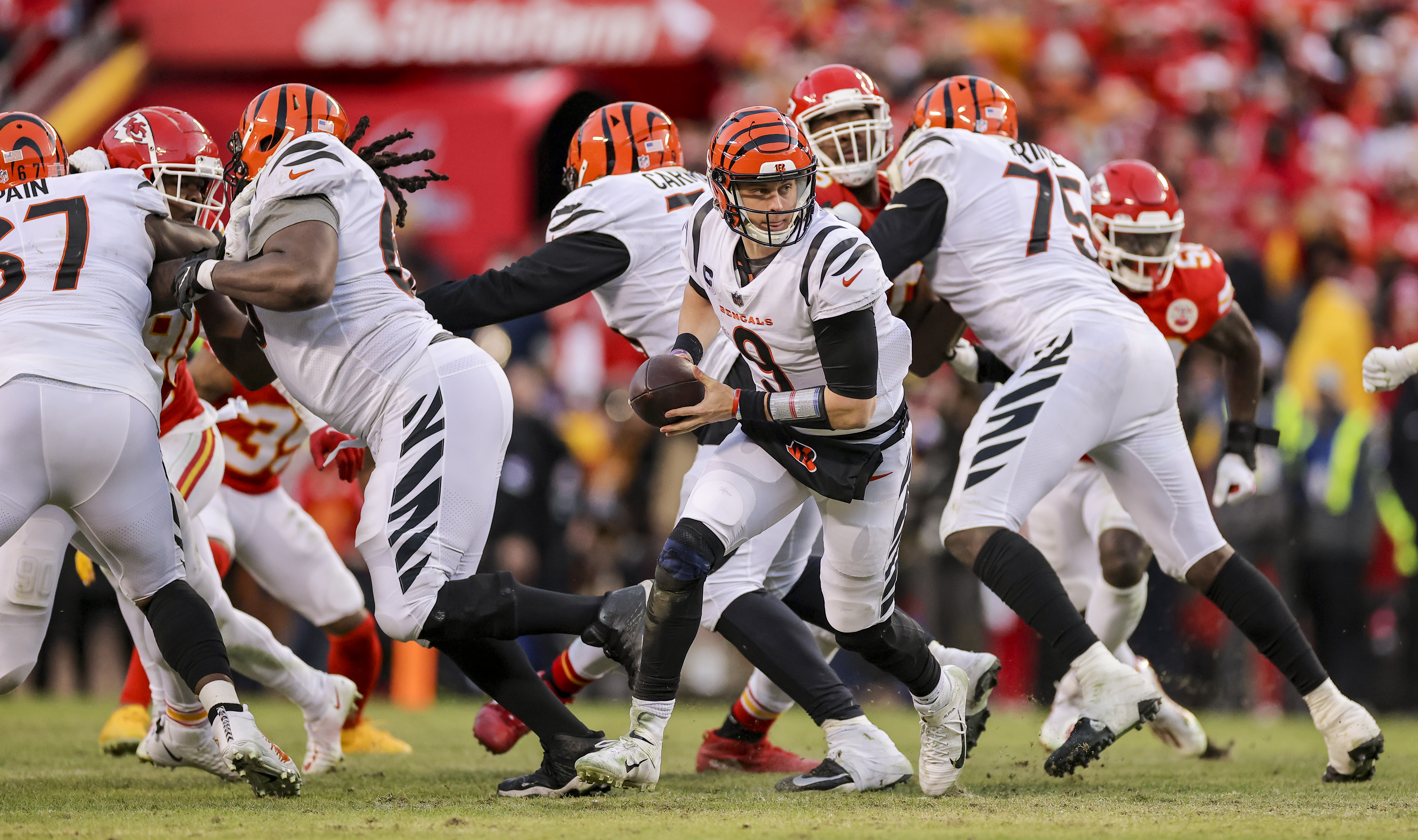 Joe Burrow in Action