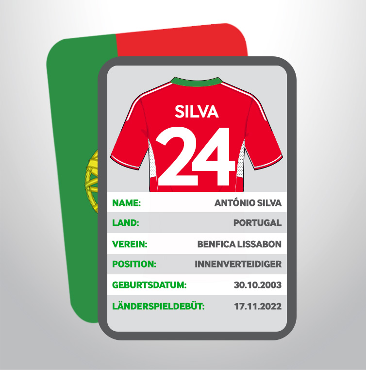 António Silva Player Card details